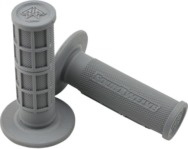 Four Twelve 19-5121 412-G201 PEE WEE / PIT BIKE MINI GRIPS 7/8" (GREY)