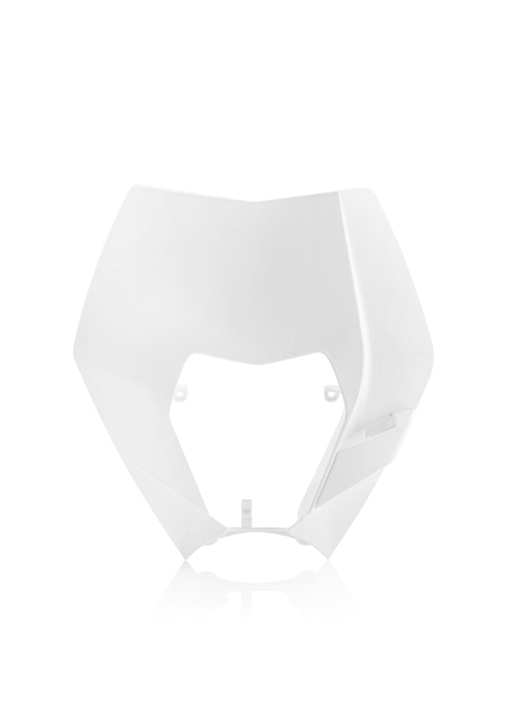 Acerbis Front Headlight Mask White - 2732060002 KTM Dirt Bikes 2009-2013
