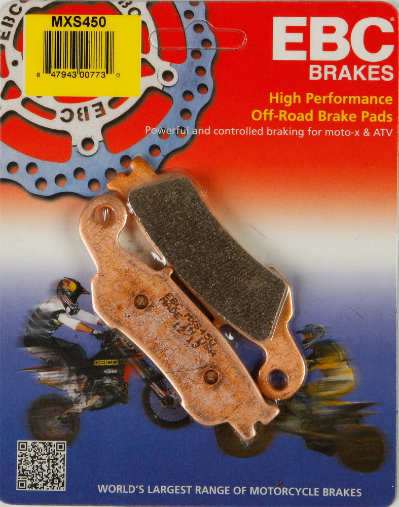 EBC Brake Pads - MXS450 Yamaha Dirt Bikes 2007-2020
