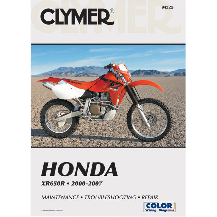 CLYMER 4201-0191 CM225 Motorcycle Repair Manual — Honda Manual - Honda XR650R '00-'07