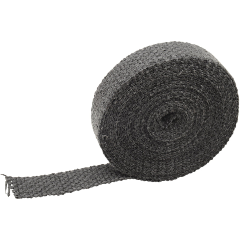 HELIX 1861-1115 526-1000 Fiberglass Exhaust Wrap black - 1" x 25'
