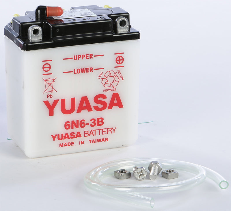Yuasa Battery 6N6-3B Conventional - YUAM2660B Honda Motorcycles 1970-1981