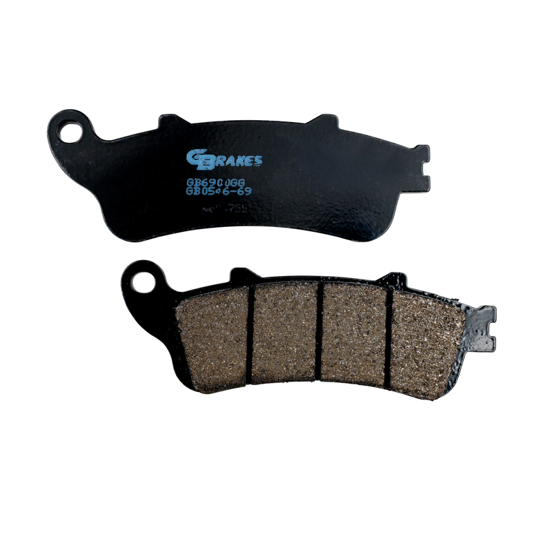 Gbrakes Brake Pads Semi Metallic - GB0546-69 Honda Motorcycles 1997-2010