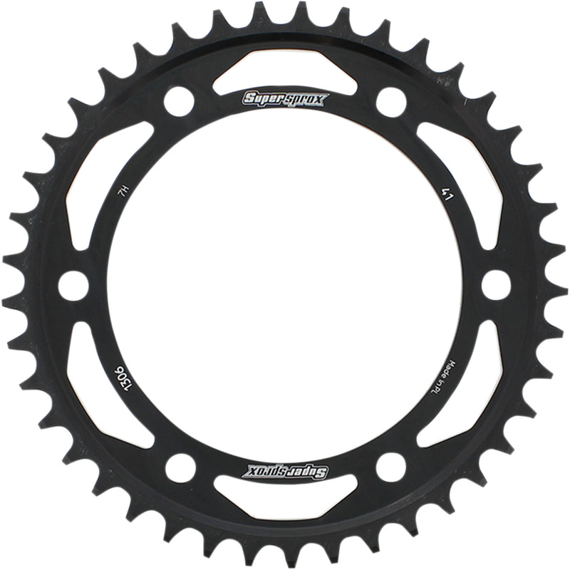 SUPERSPROX 1210-1868 RFE-1306-41-BLK Racing Steel Rear Sprocket Rear Sprocket - 41 Tooth