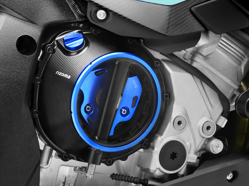 Rizoma 58-ZBW109B ZBW109B CLUTCH COVER BLACK/BLUE BMW