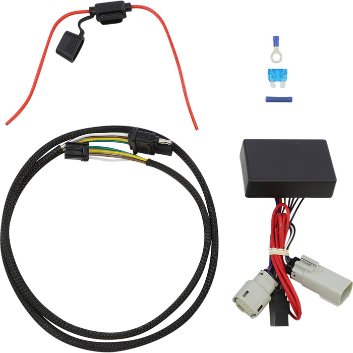 KHROME WERKS 3902-0182 720755 Plug-and-Play Trailer Wiring Kit - Iso Converter - 8 Pin