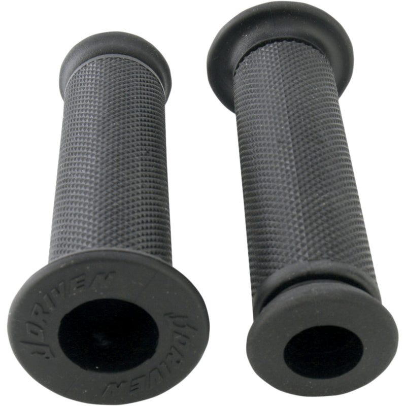 DRIVEN RACING 0630-0715 D637BKO Grippy Grips Grips - Grippy - Open Ends - Black