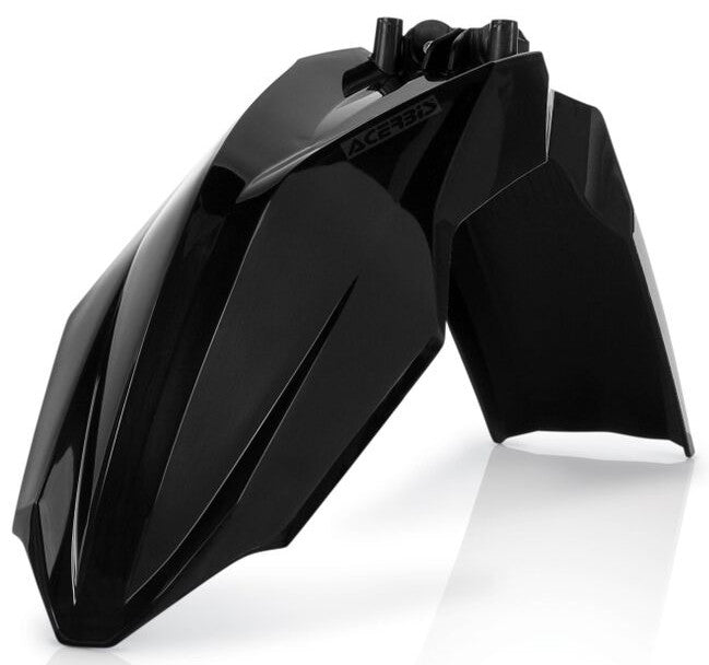 Acerbis Front Fender Black - 2393400001 Husqvarna Dirt Bikes 2014-2016