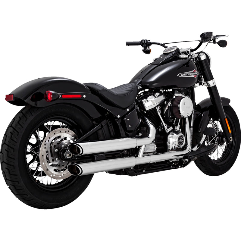 Vance & Hines Twin Slash Muffler - 16376 For Harley Softail 2018-2025