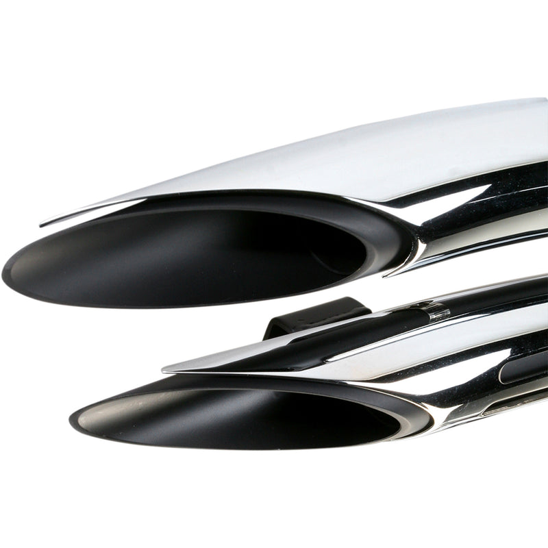 Bassani Xhaust Radius Sweeper 2-Into-2 Exhaust System - 1SD2F For Harley 1986-2017