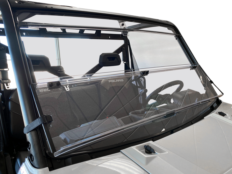 Open Trail Folding Windshield - V000265-12200T Polaris Ranger 2013-2022