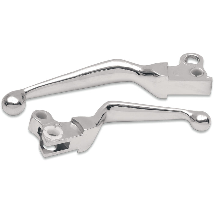 DRAG SPECIALTIES Lever Set Chrome