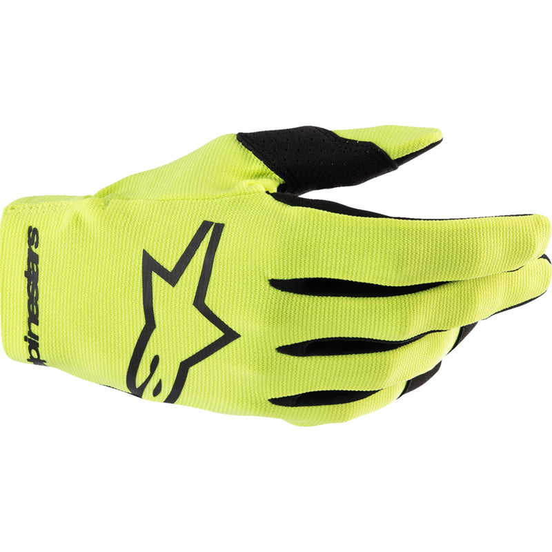 ALPINESTARS Youth Radar Gloves Fluo - Yellow/Black
