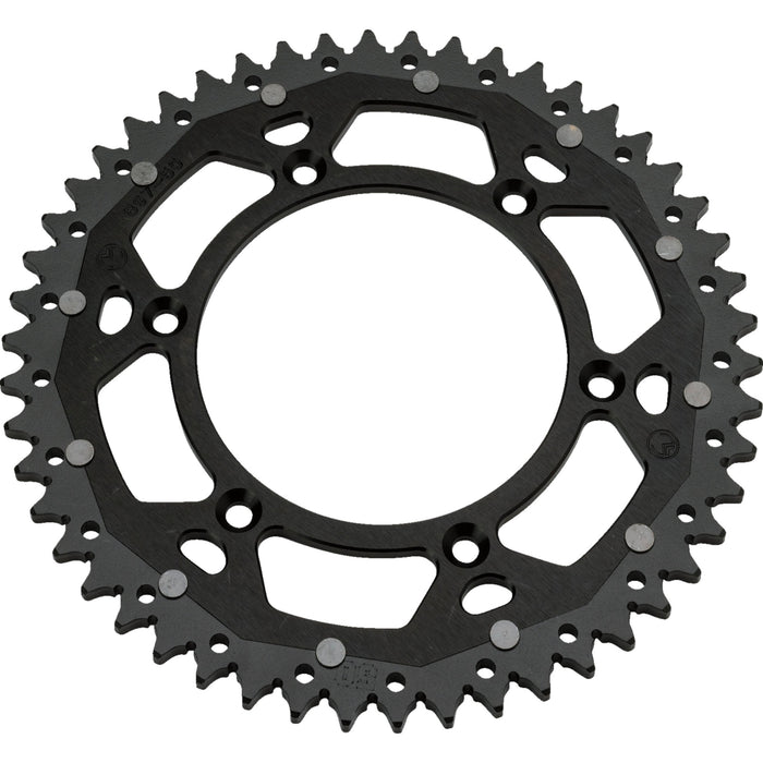 MOOSE OFFROAD 1210-1510 1210-822-49-10X Dual Sprocket black - 49 tooth