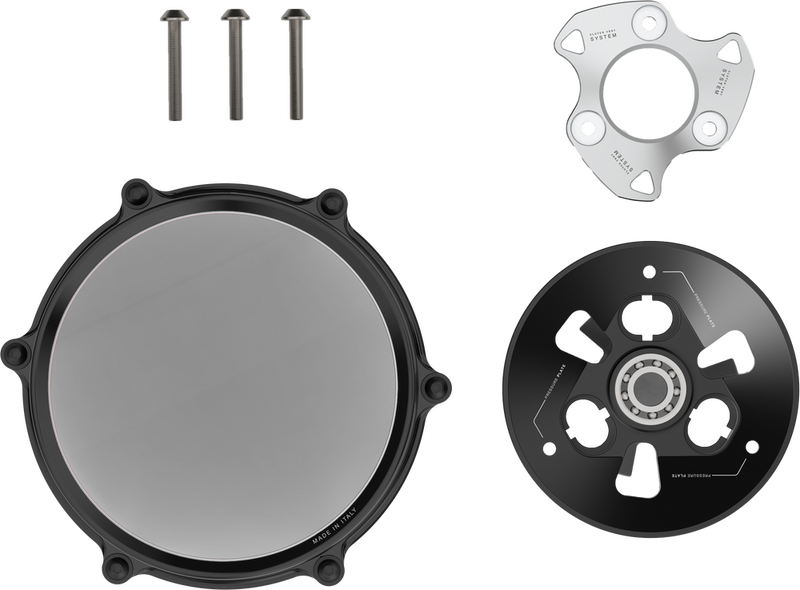 Rizoma Clutch Cover Silver DUC V4 - ZDM181A Ducati Panigale / Streetfighter 2018-2025