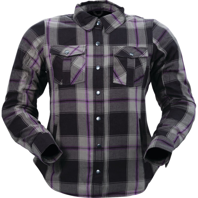 Z1R Women's Ashwood Flannel Purple