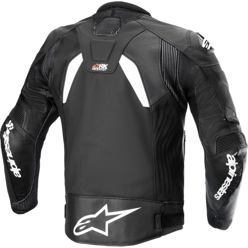 ALPINESTARS GP Plus R v4 Rideknit® Leather Jacket Black/White - US / EU