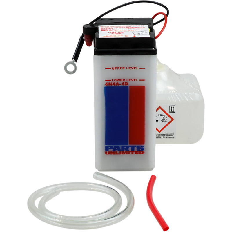 PARTS UNLIMITED 2113-0122 Conventional Battery Kit Battery - 6N4A-4D