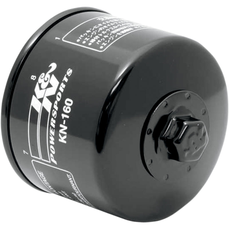 K & N Wrench-Off Oil Filter - KN-160 For BMW Motorcycles 2005-2025 | Husqvarna Nuda 2011-2014