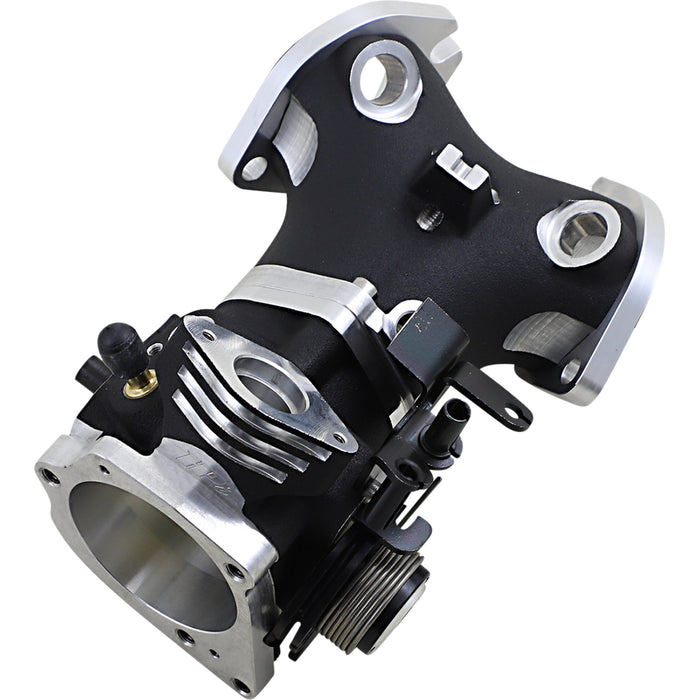 HORSEPOWER, INC 1022-0245 HPI-55D6-16B Big Bore Throttle Body - Black - 55 mm - Twin Cam