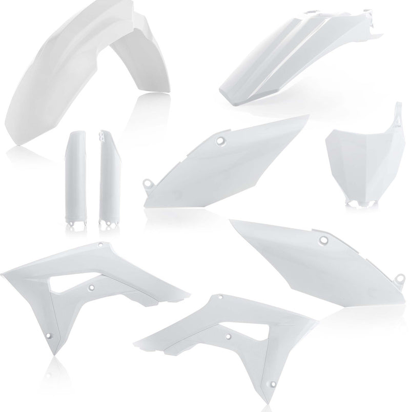 Acerbis Full Plastic Kit White - 2630700002 Honda CRF450R / CRF250R 2017-2018