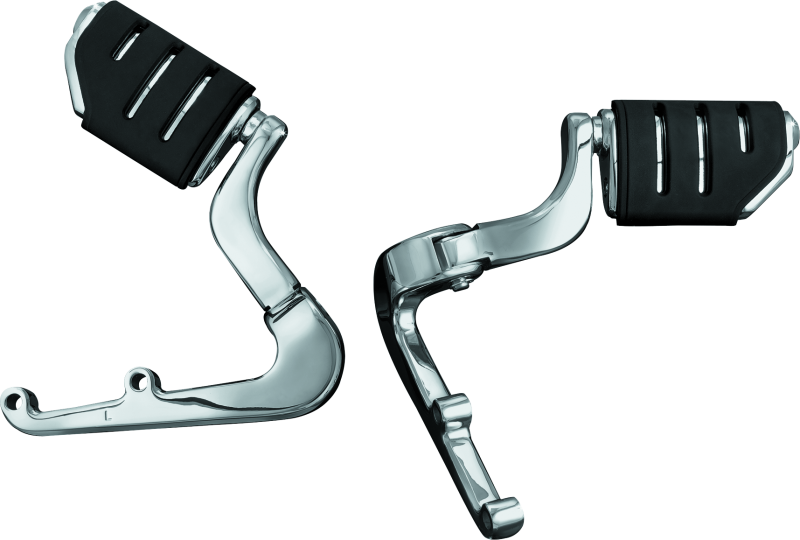 Kuryakyn 7016 Passenger Cruise Pegs 01-17 Honda GL1800 Chrome - Photo - Primary