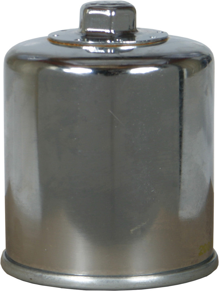 K & N OIL Filter (chrome) - KN-303C Honda Motorcycles 1987-2007
