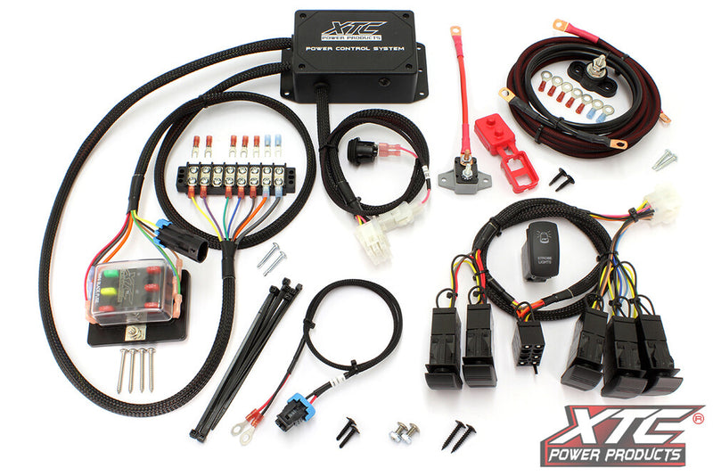 Xtc Power Products Plug N Play Power Control 6 Switch 1 Strobe NOT Incl POL - PCS-72S-NS Polaris UTVs 2013-2021