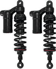 Progressive Suspension 990-2001 Progressive Harley Bagger 990 Series Shocks 12.0in Standard - Black - Photo - Primary