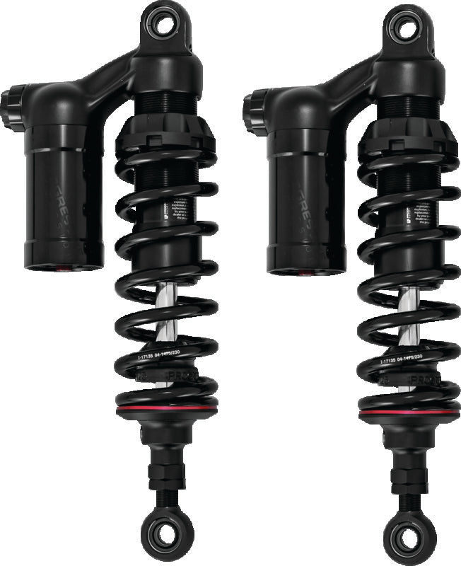 Progressive Suspension 990-2001 Progressive Harley Bagger 990 Series Shocks 12.0in Standard - Black - Photo - Primary