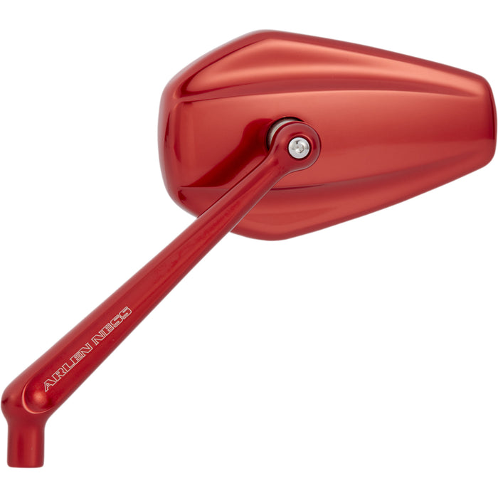 ARLEN NESS 0640-1391 13-155 Mini Stocker Forged Mirror - Mini/Stocker - Side View - Hexagon - Red - Right