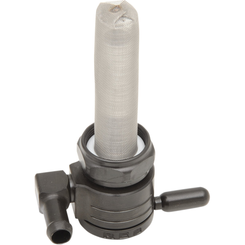 GOLAN PRODUCTS 0705-0107 76-312F-BLK "Click-Slick" Fuel Petcock — 22 mm "Click-Slick" Fuel Petcock - Forward - Black - 22mm