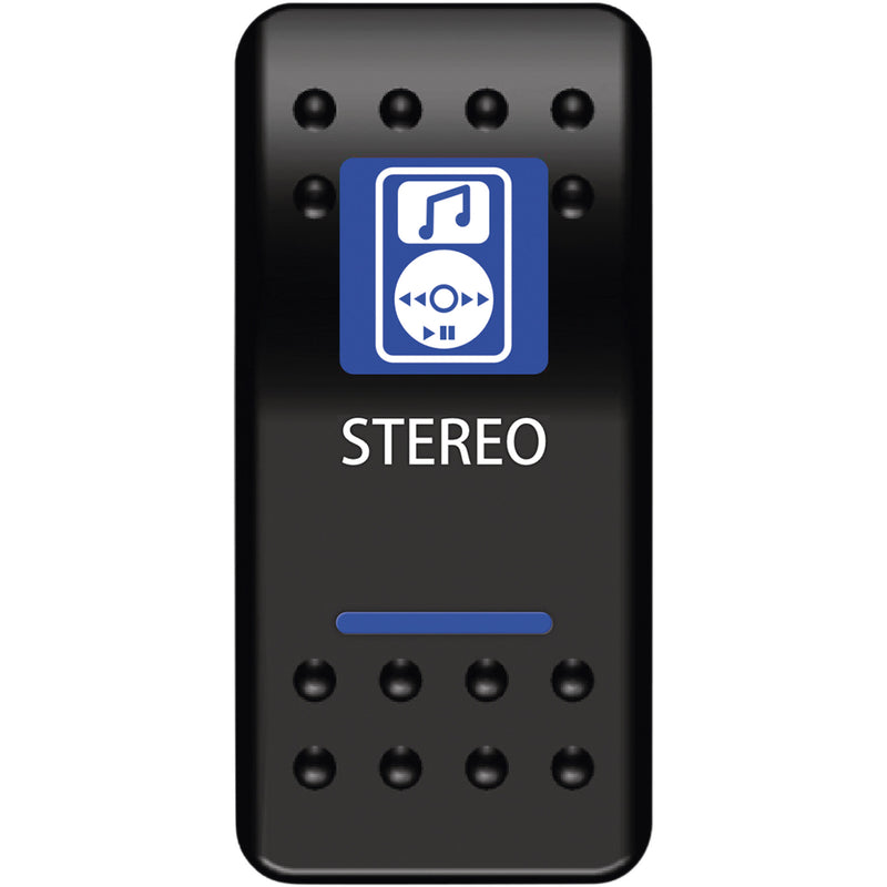 MOOSE OFFROAD 0616-0330 STR-PWR Rocker Switches Rocker Switch - Stereo