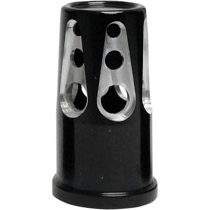 AVON GRIPS 0361-0081 SVC-310-ANO-GAT Gatlin Valve Stem Cap Valve Stem Cap - Gatlin - Black - Anodized