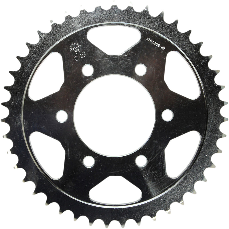 JT SPROCKETS JTR1489-43 JTR1489.43 Steel Rear Sprocket Sprocket - Rear - Kawasaki - 43 Tooth