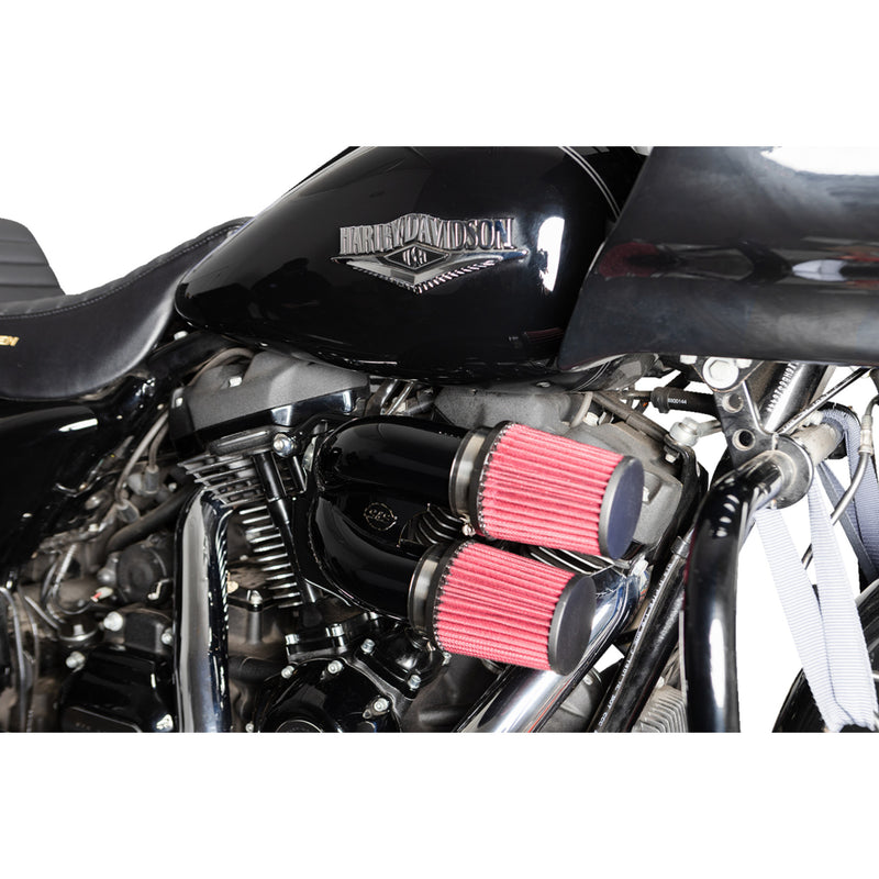 S&S Cycle Tuned Induction Two-In-One Air Cleaner - 170-0567A For Harley Motorcycles 2017-2024