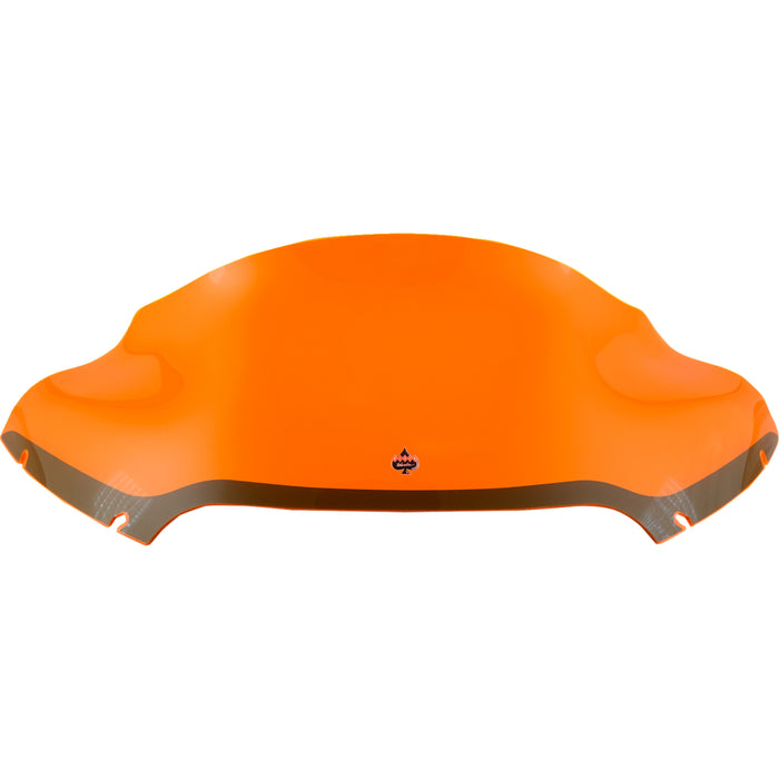 KLOCK WERKS 2310-0728 KWW-01-0633 Kolor Flare Windshield - 9" - Orange Ice - FLTR