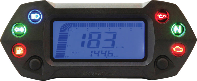 Koso North America 27-5799 BA027002 DB-01R LCD SPEEDOMETER GAUGE