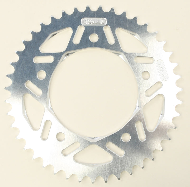 Vortex Rear Sprocket Aluminum 43T-520 SIL Yamaha - 654A-43
