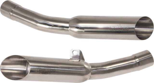 Voodoo Slip-ON Kawasaki Polished Dual ZX14 - VEZX14K6P Kawasaki Ninja 2006-2007