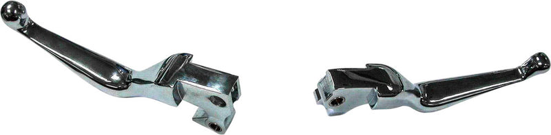 Harddrive 053501 Smooth Lever SET Chrome XL For Harley Sportster 2007-2013