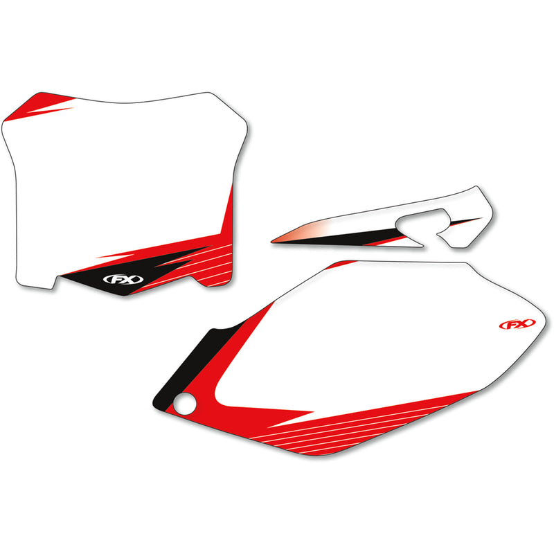 Factory Effex Plate Graphic - 13-64348 Honda CRF 450 / CRF450R / CRF 250 / CRF250R 2013-2017