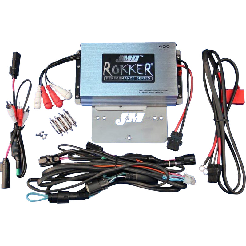 J & M Amplifier Kit - JMA6-400HR16-UL For Harley Road Glide 2016-2023