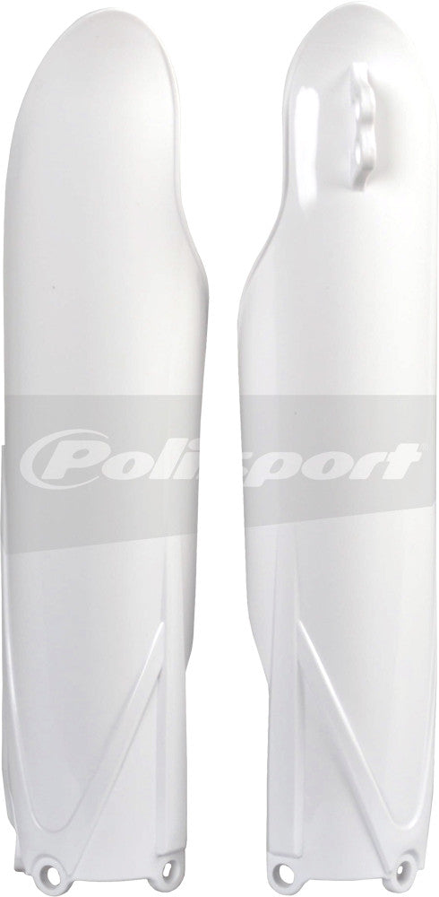 Polisport Fork Guards White - 8352000001 Yamaha Dirt Bikes 2010-2025