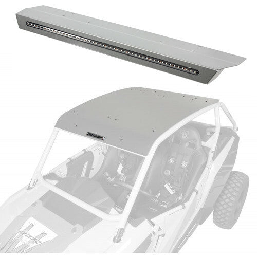 Pro Armor Asylum Roof With Light Bar Titanium Metallic - P141R123TM Polaris RZR 2014-2022