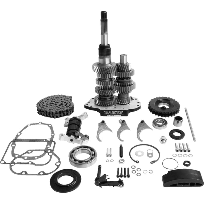 BAKER DRIVETRAIN 1103-0055 DD6-411PL-03 Direct Drive 6-Speed Gear Set Direct Drive Gear Set - 6-Speed - Black