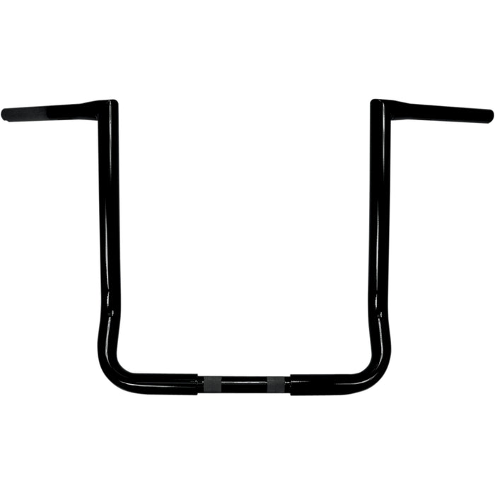 LA CHOPPERS 0601-2704 LA-7361-16B 1-1/4" Twin Peaks Touring Handlebar - Bagger - 16" - Black