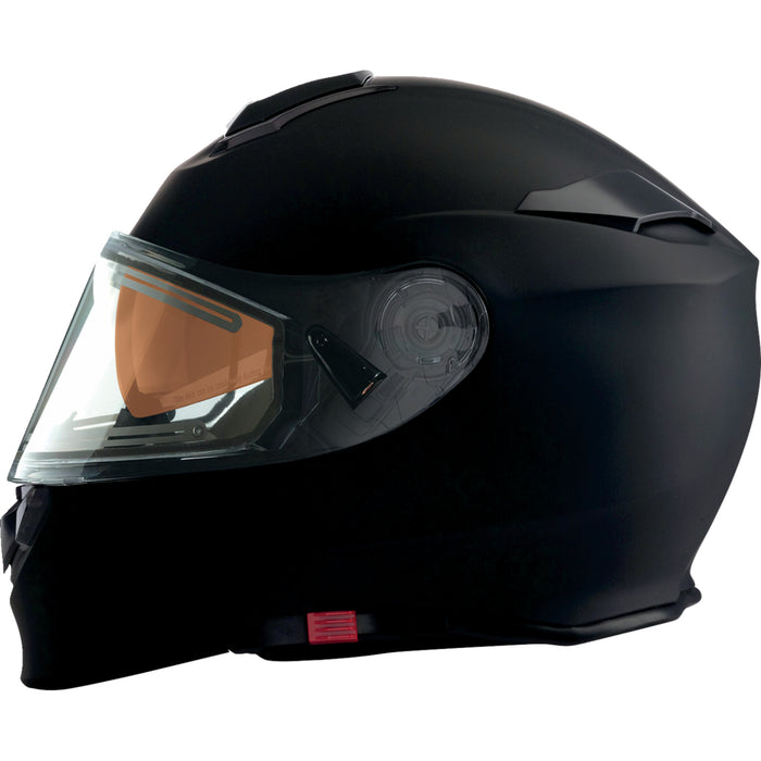 Z1R Solaris 2.0 Modular Snow Electric Helmet - Dual Pane Black