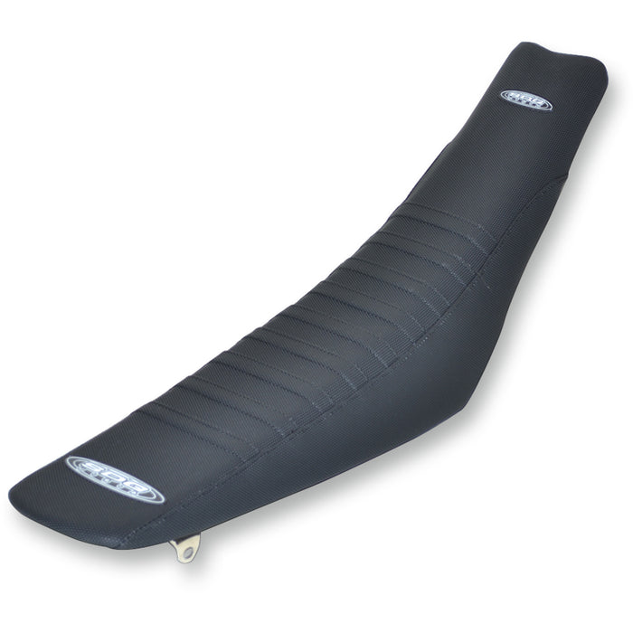 SDG 0821-1388 96325 9-Pleat Gripper Cover Pleated Seat Cover - Black Top/Black Sides