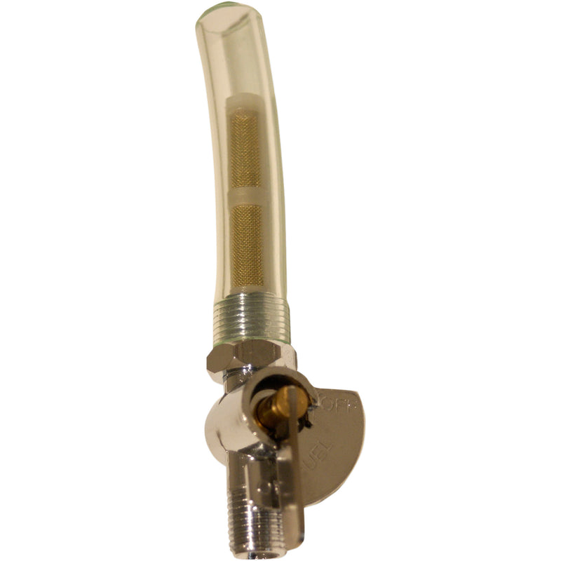 EMGO 0705-0147 43-67182 British-Style Fuel Petcock with indicator - 1/4"